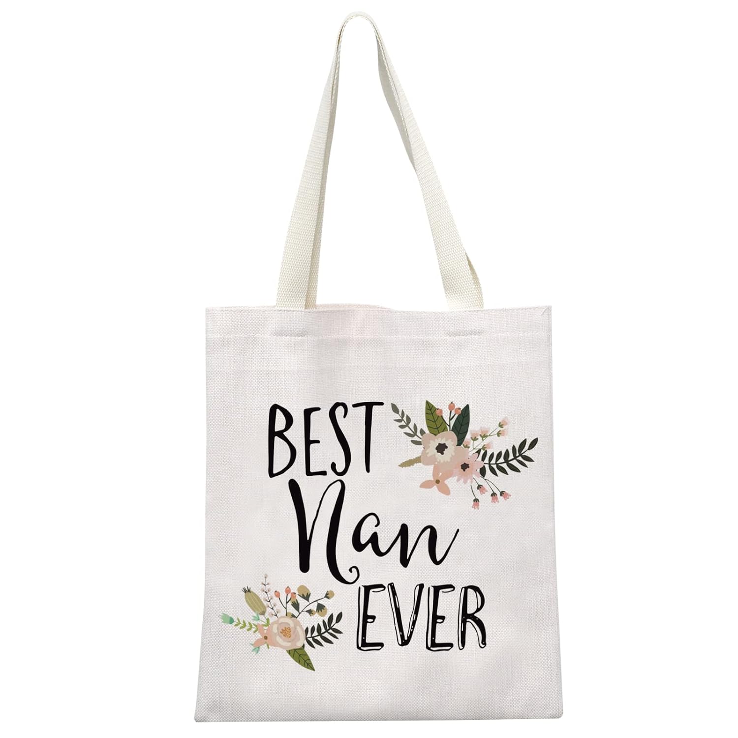 Nan Gift for Grandma Makeup Bag Mothers Day Gifts Grandmother Birthday Gift Best Nan Ever Travel bag Best