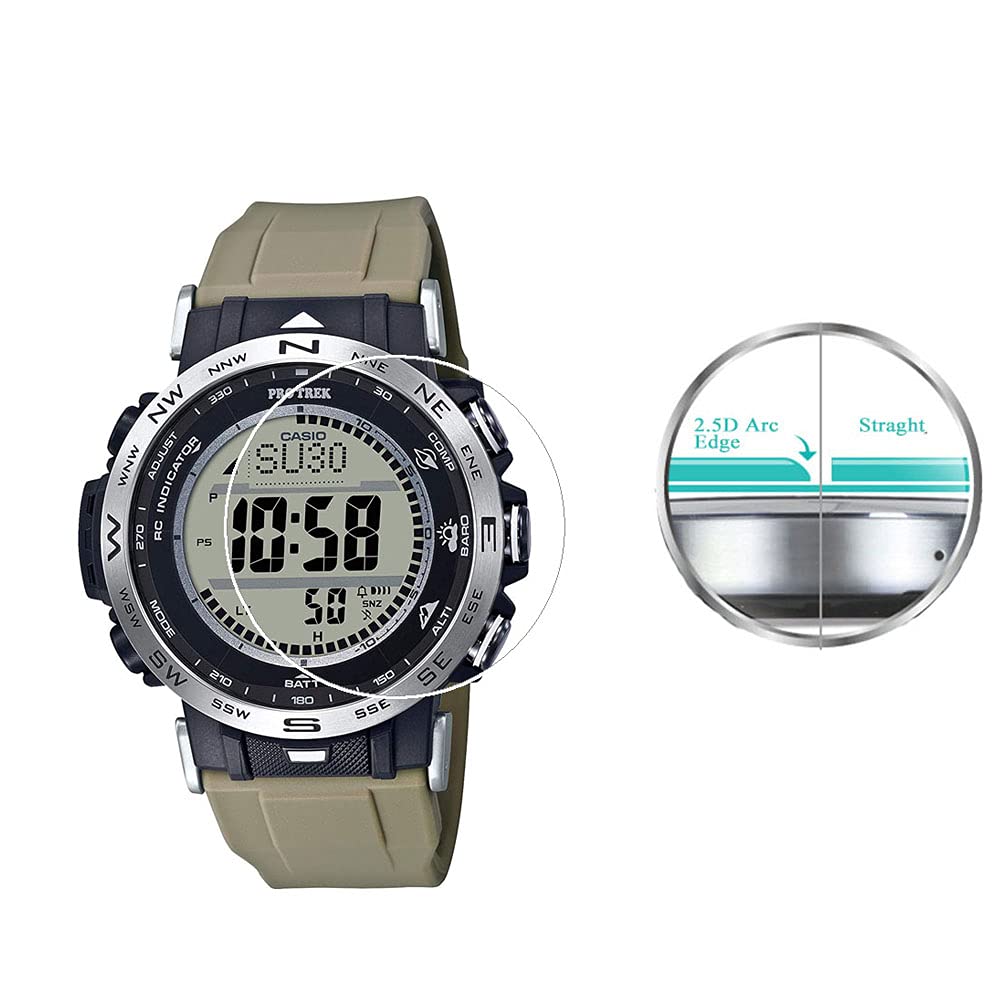 Amazon.co.jp: Zshion CASIO PRW-30シリーズ用対応ガラスフィルム 強化 