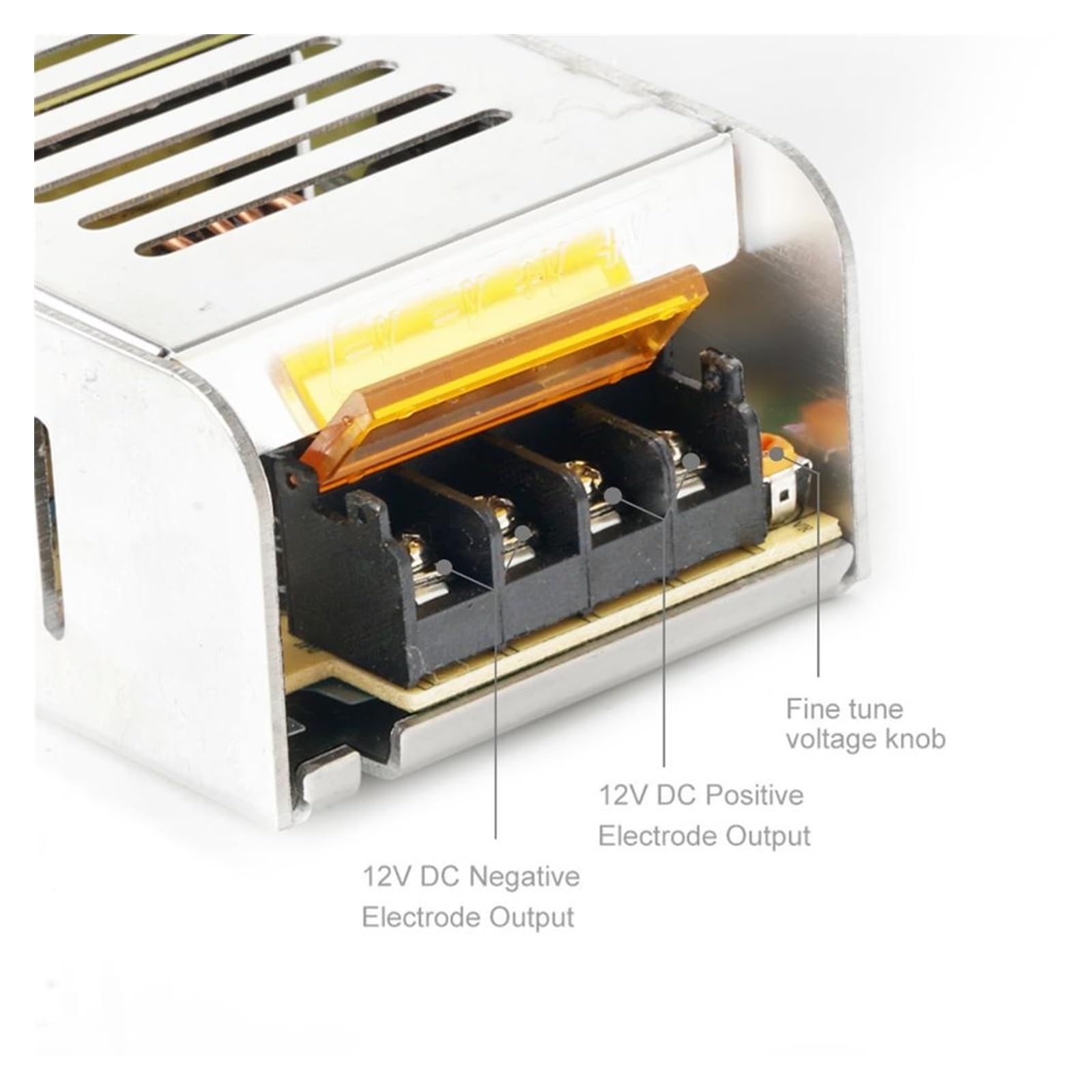 Fuente de alimentación LED DC12V, transformador de interruptor 15A 16.5A 20A 30A, adaptador de tira de luz LED WS2811/WS2815,(180/220 to 12v20a)