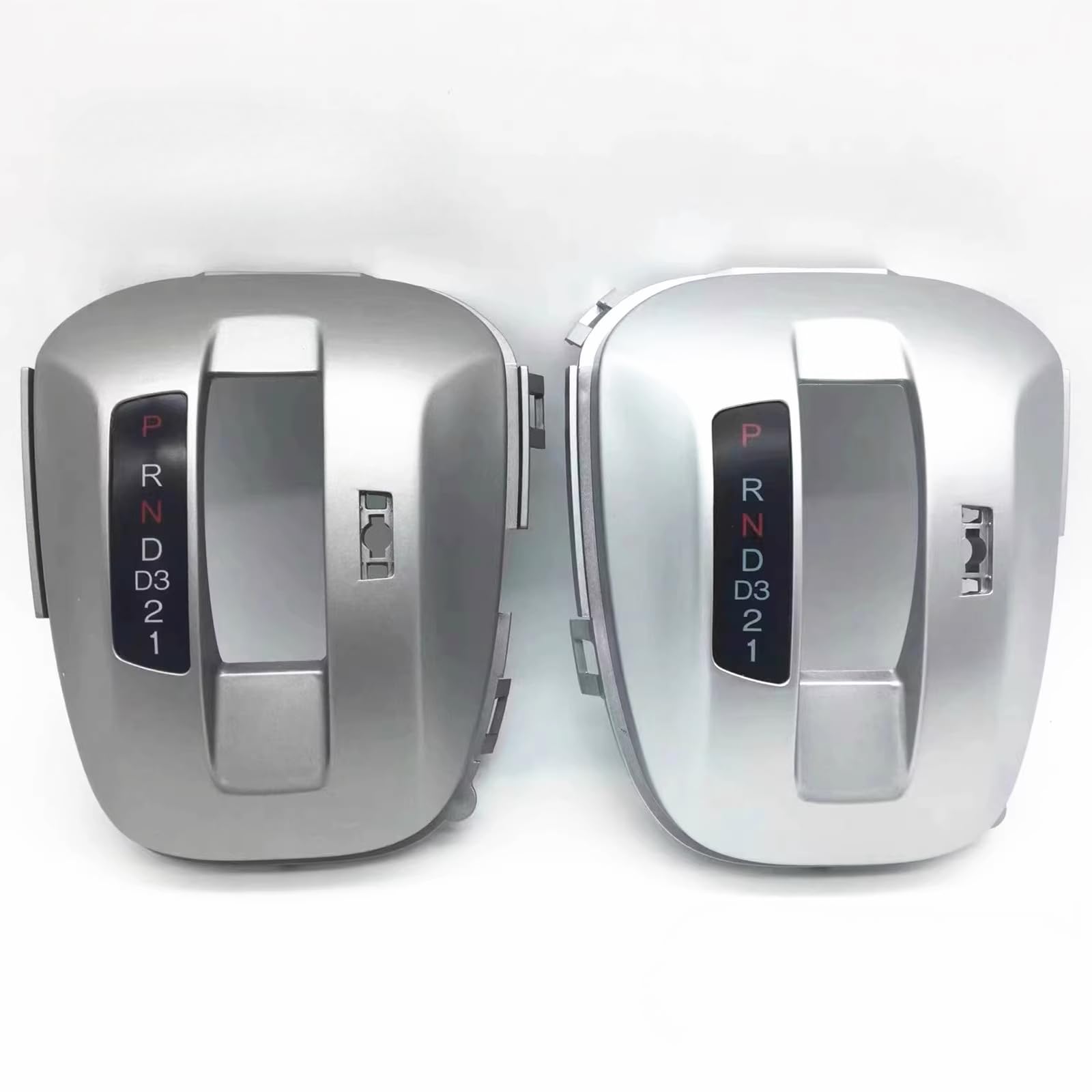 YCZYGBM 1pcs for Honda 2008-2013 for Accord Crosstour Gear Display Panel Shift Lever Lock Cover Letter(B Silver)