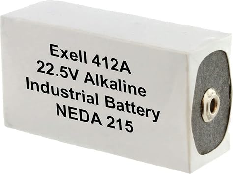 Exell Battery 412A Compatible with Regency 15F20 412 B122 BLR122 Eveready