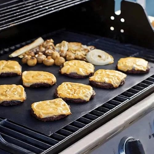 Manta Antiaderente Teflon 30x40cm - Churrasco, Grill e Forno