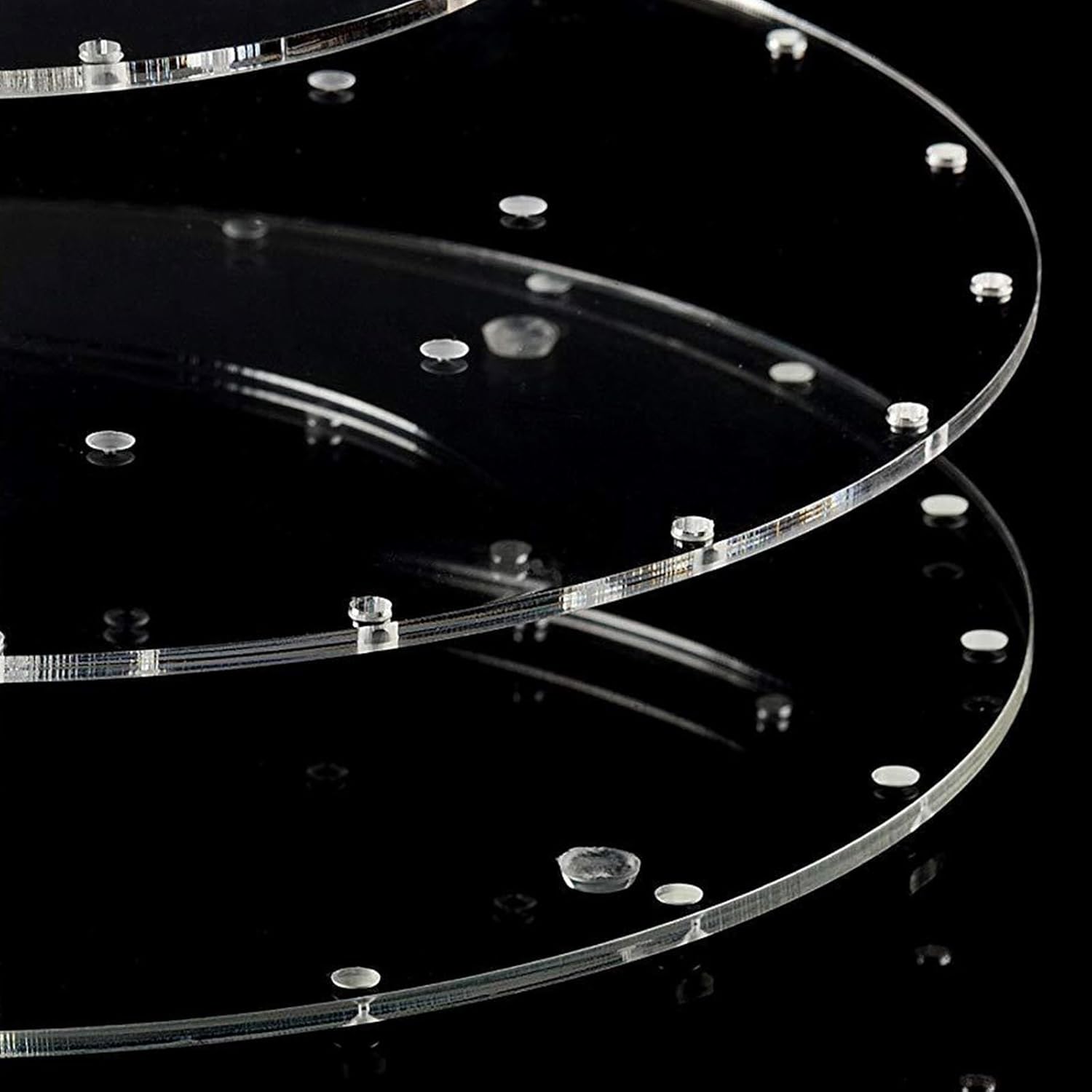 2. Round Multi-Tiered Acrylic Lollipop Holder 31 Holes For Parties Anniversaries Dessert Showcase Party Dessert Display Stand