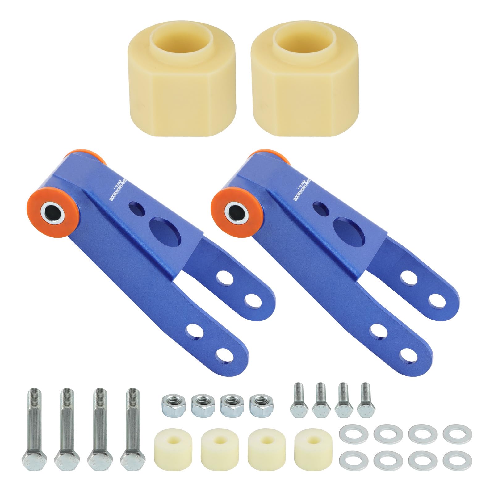 maXpeedingrods 3" vorne + 2" hinten Höherlegungskit Level Lift Kit für Jeep Cherokee XJ 4WD 84-2001