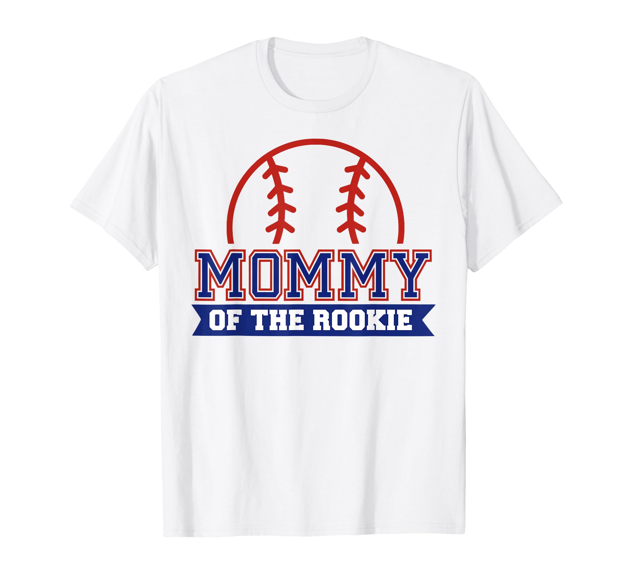 Mommy of Rookie 1st Birthday Baseball Theme Matching Party T-Shirt