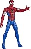 Marvel Spider-Man, Titan Hero Series Villains Armoured Spider-Man 30 cm, Scale Super Hero Action Figure Toy