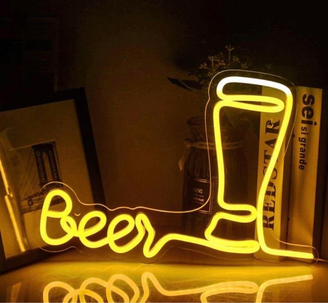 ネオンサイン Beer LED看板　お洒落 オリジナル　LEDオーダー ネオンサイン Beer LED看板 お洒落 オリジナル LEDオーダー