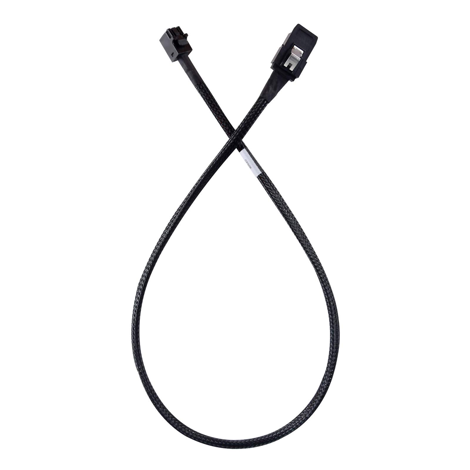 SilverStone Technology 36 Pin Minisas SFF-8643 to Sff 8087 +sideband Cable 0.6M CPS06 Components Other