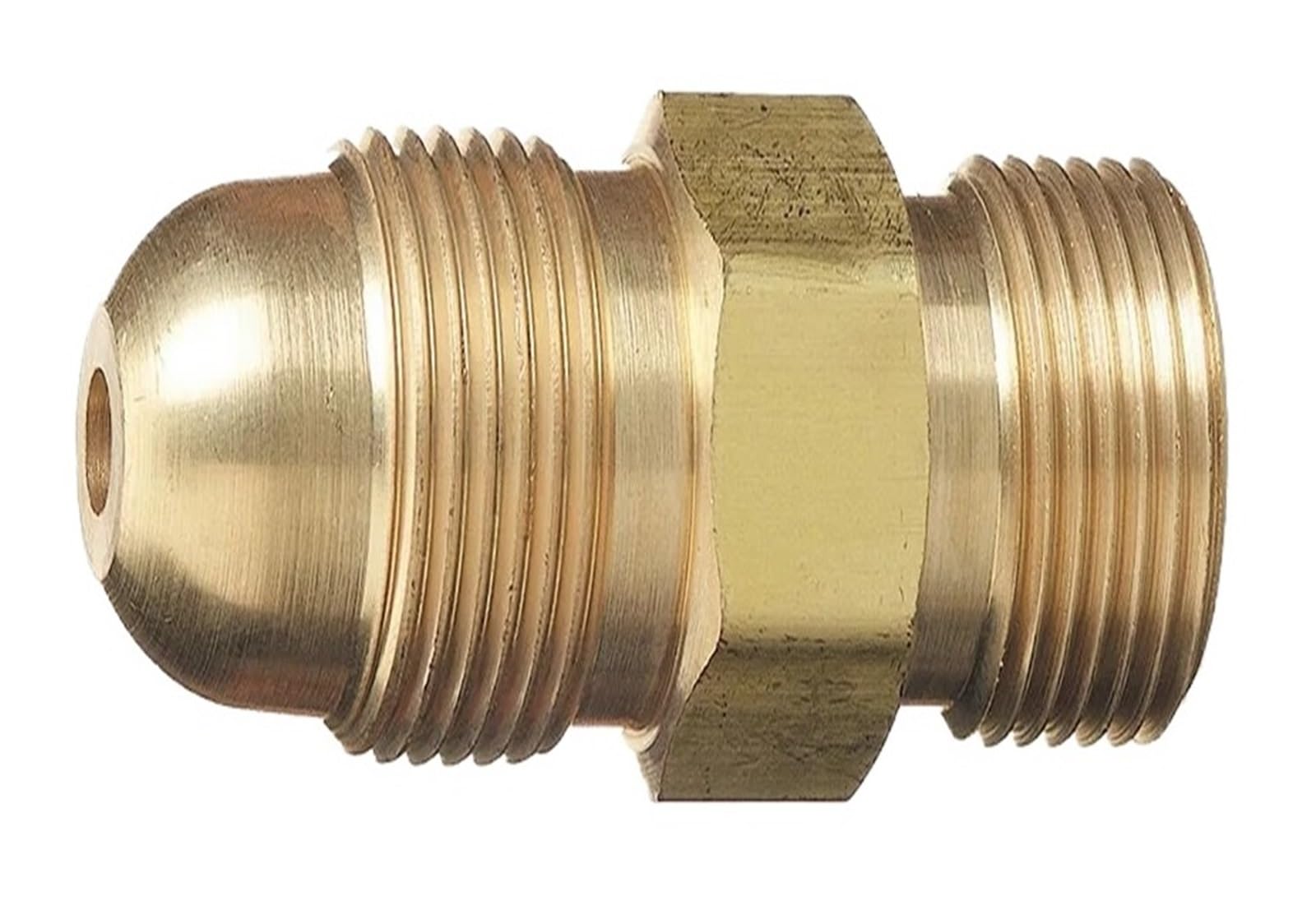 1pc Cylinder to Regulator Acetylene Adaptors CGA-200 CGA-300 CGA-510 CGA-520 Brass Acetylene Regulator Adapter(CGA-510 to CGA-300)
