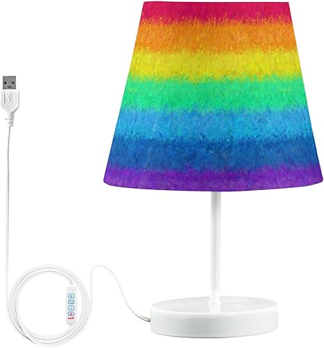 Miniatura 14 de Lámpara de mesa LED regulable con USB de 3 colores, estaca de madera de mar retro, gaviotas voladoras de 10.8 pulgadas de alto, luz de mesita de