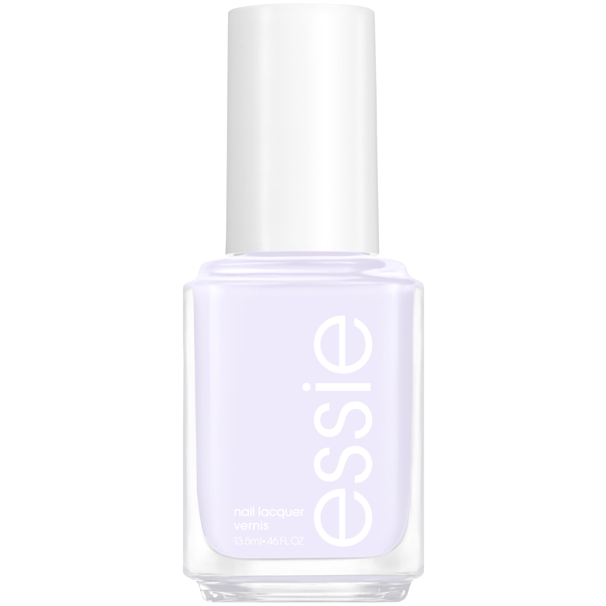 essie Nail Polish, Salon-Quality White Nail Polish, Just Chill, Vegan, Cool and Collected, 0.46 fl oz