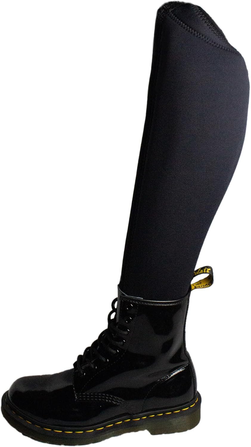 Prosthetic Leg Cover Above Knee (H: Med 14", C: Reg 14.5") BLACK, Water-Resistant, Water-Repellent, Prosthetic Covers, All Ages, Unisex