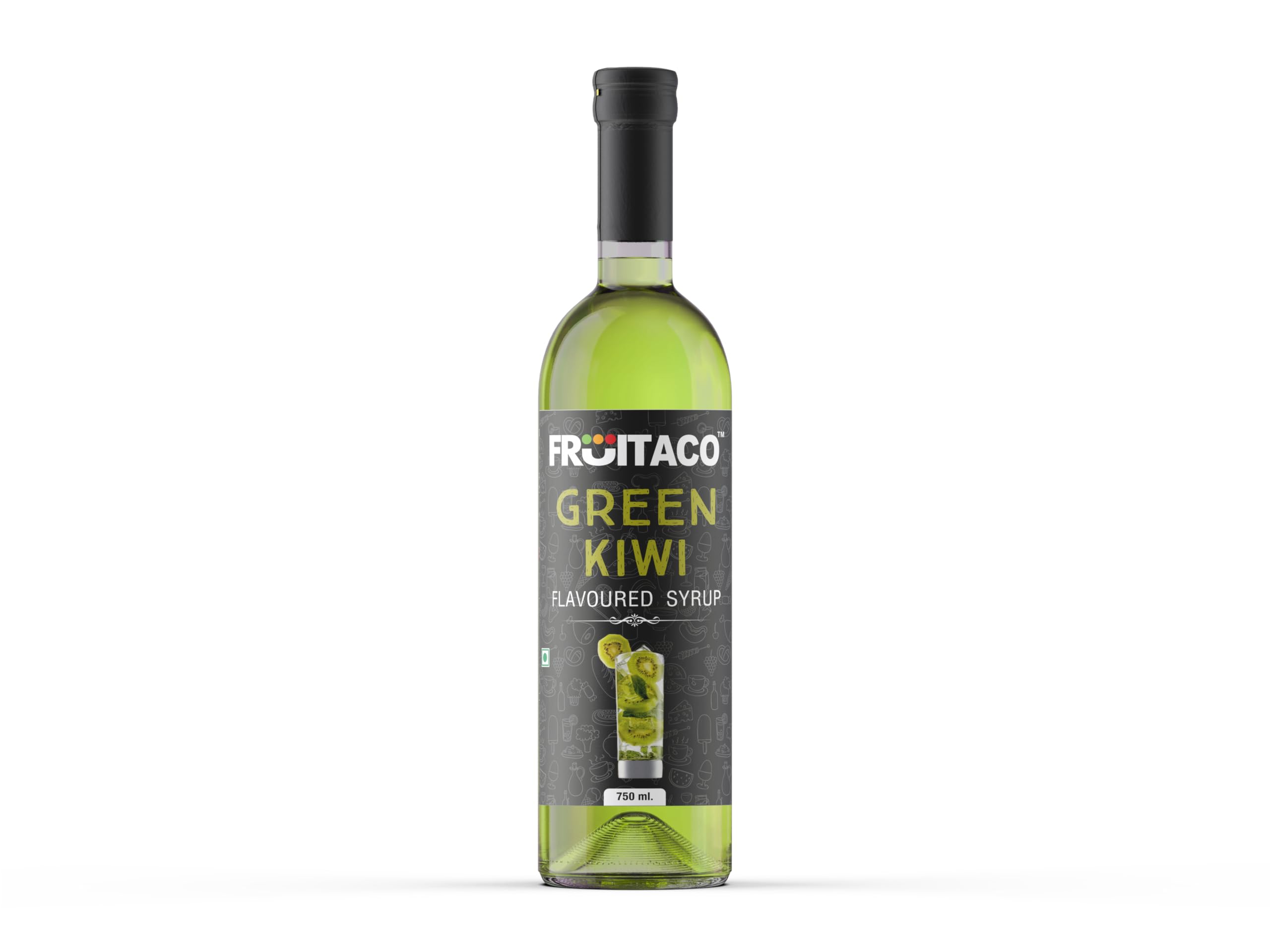 Fruitaco Kiwi Flavoured Bar Syrup, 750ml Bottle | Non Alcoholic | Suitable for Cocktails, Mocktail, Drinks, Juices, Beverages and More | Non Alchoholic Mix | 30 Flavours Available (B0CKZ9ZW9K) Amazon Price History, Amazon Price Tracker