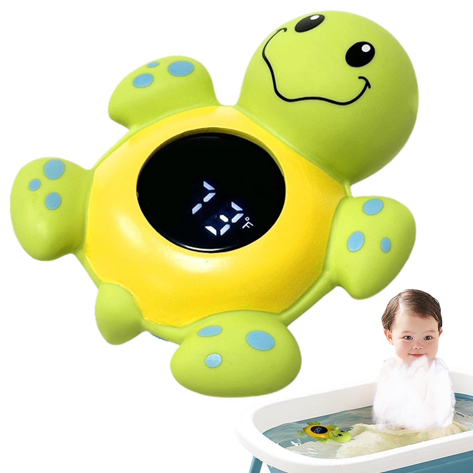 Termometro Per Il Bagno Per Bambini - Termometro Galleggiante Da Bagno Per Bambini | Termografo Di Tartaruga Cartoon Elettrica Per Bambini Doccia | Goditi Il Termografo Preciso Da Bagno E Nuoto Per La