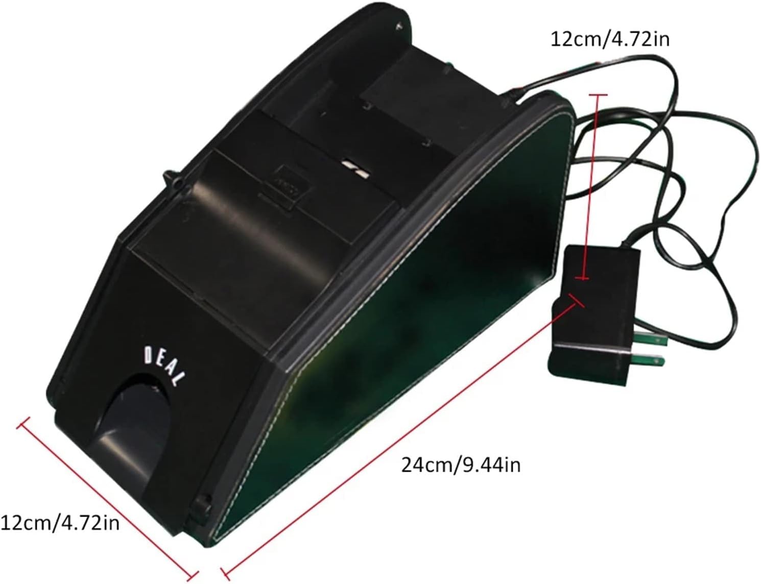 Automatic Card Shuffler, 2 in 1 Professional Shuffle Deal Machine Electric Casino Shuffling Machine Great for Home Tournament Use