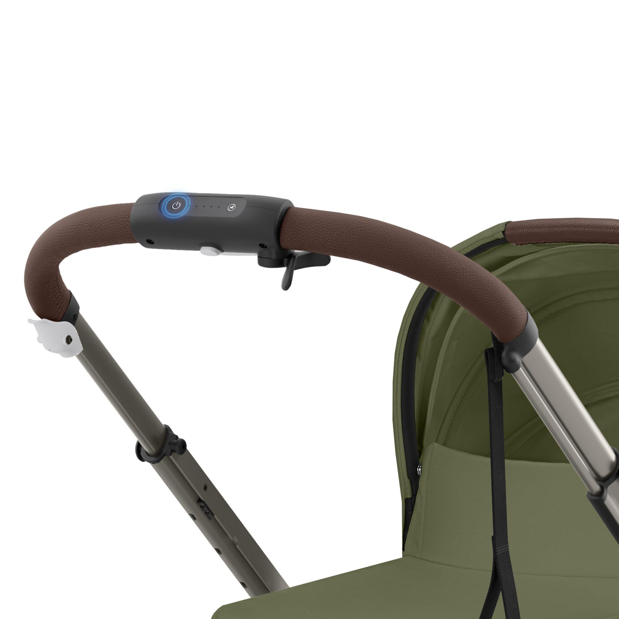CYBEX Poussette Gold e-GAZELLE S tout-en-1 propulsion électrique 22 kg vert mousse