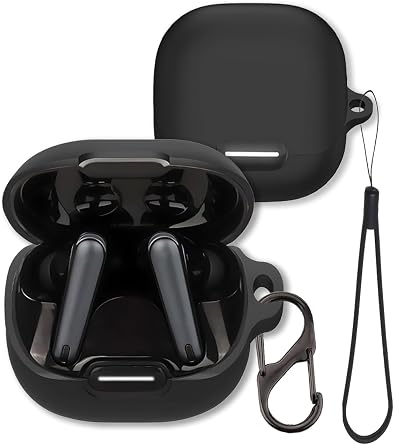 Case for Soundcore Liberty 4 NC Earbuds Black
