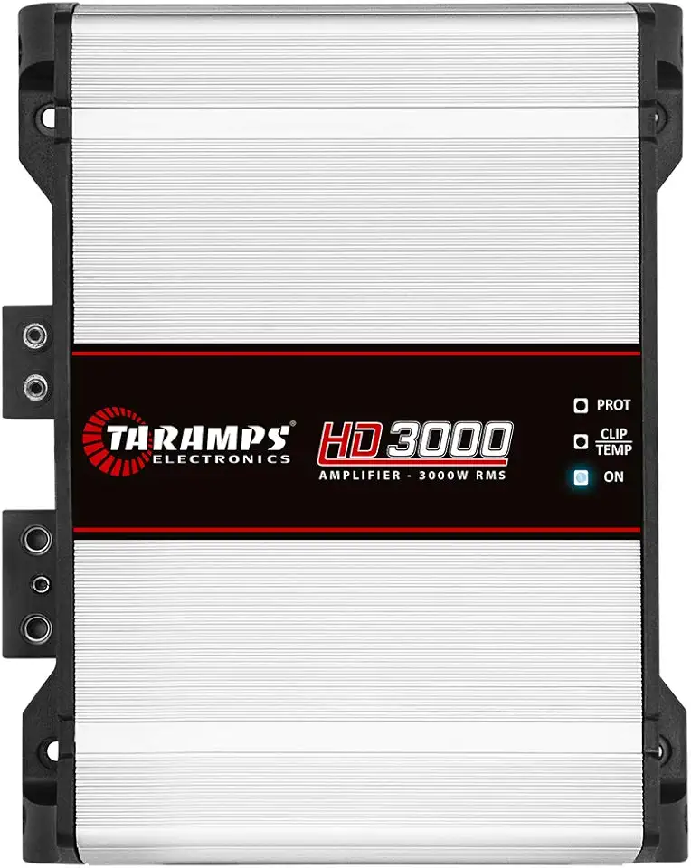 Módulo Taramps HD 3000 2 ohms 3000 W RMS Amplificador Som Automotivo