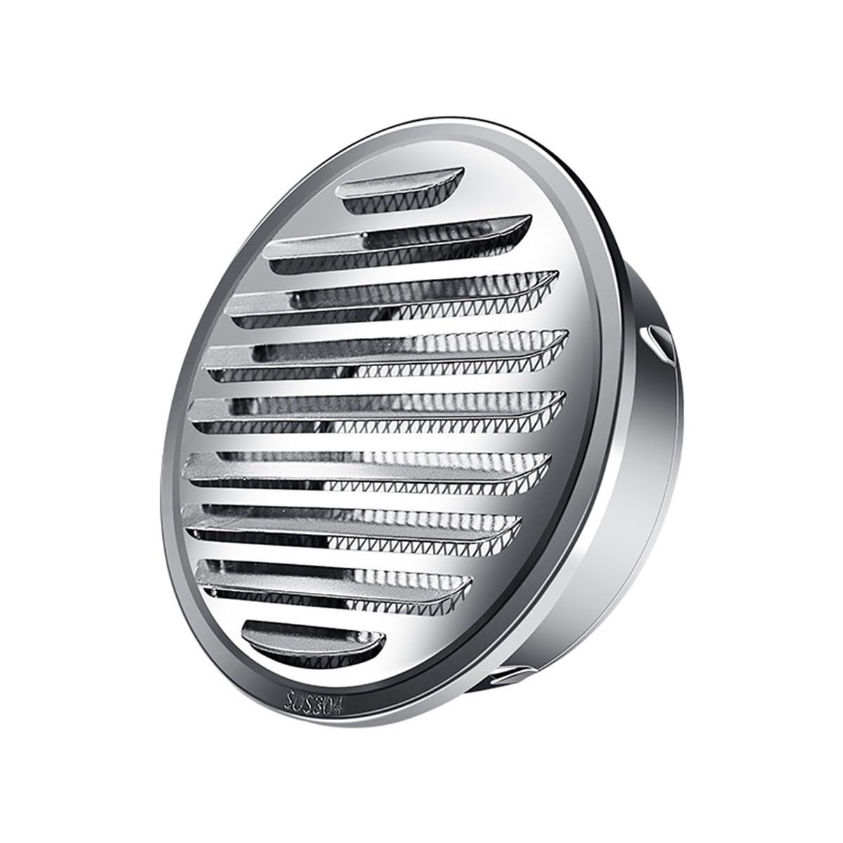 Likuhli Ventilation Grille, Ventilation Grille Cover, Slat Ventilation Cover, Wall Ventilation, Round Ventilation Grille, 130 Mm