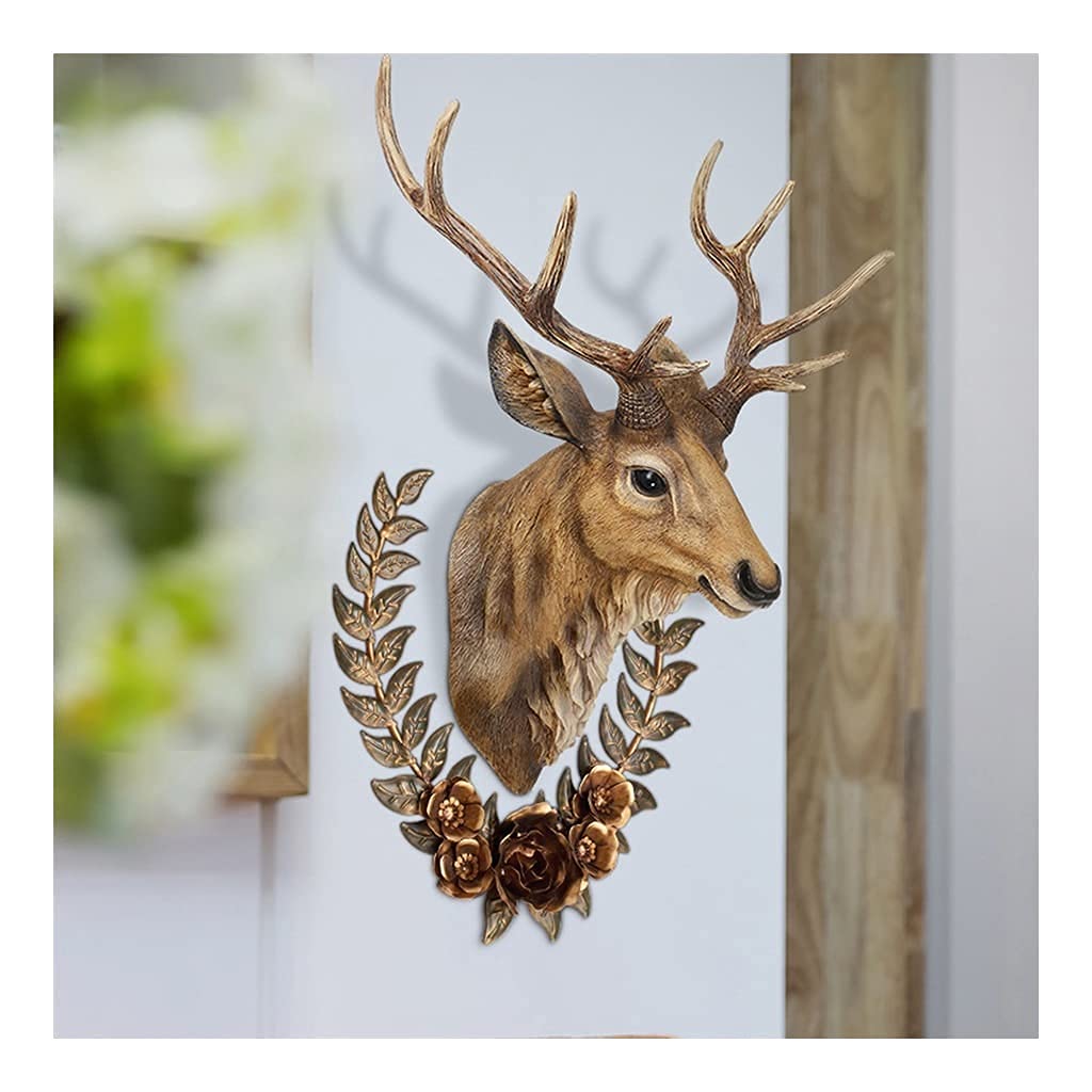極美品☆高級 3D 動物 彫刻 壁掛け 鹿 頭 彫像 リアル壁画 ゴールド ブロンズ アンティーク オブジェ ヨーロッパスタイル オブジェ 置き物 鹿  頭 彫像 リアル 3D 動物 彫刻 壁掛け 壁画 アンティーク ヨーロッパスタイル ゴールド ブロンズ 鹿 オブジェ アンティーク」の ..., image size:1024x1024