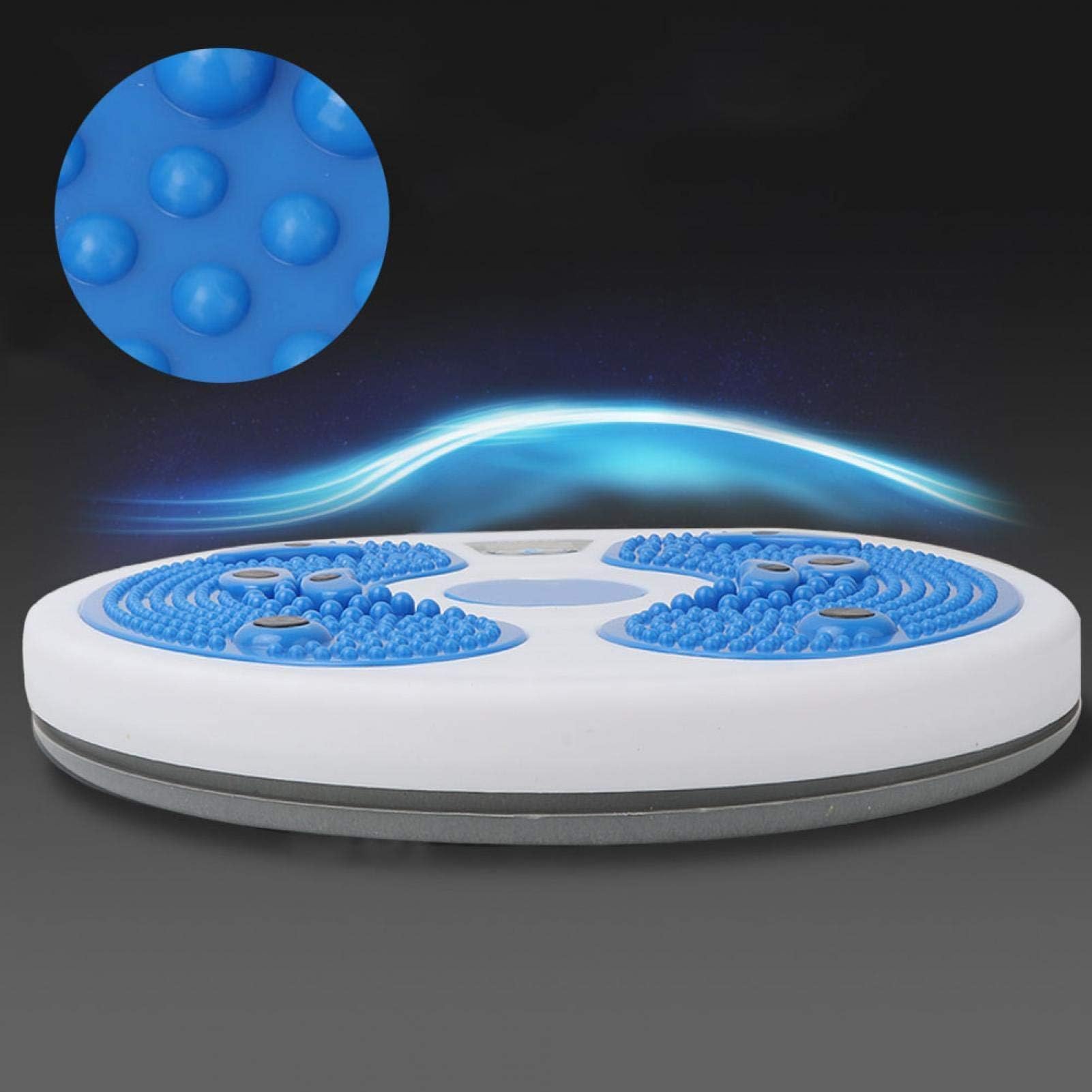 Vbestlife Disco Giratorio de Cintura, Disco Magnético para Masaje de Cintura, Equipo Electrónico de Fitness para Contar Calorías