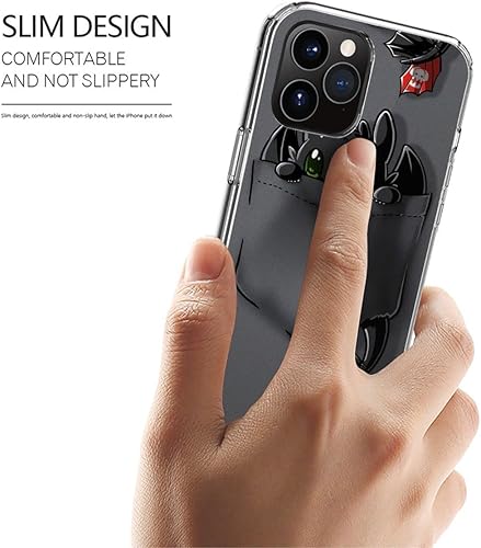 Miniatura 2 de EZZILYY Funda de teléfono de TPU sin dientes, accesorios de protección a prueba de golpes, compatible con iPhone 15 14 Pro Max 13 12 Mini 11 X Xs Xr