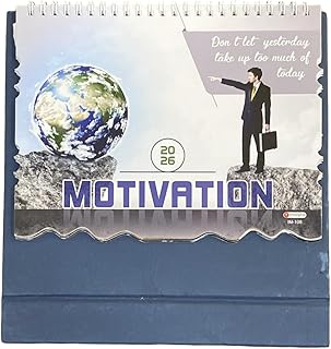Cubic Regular Motivation 2026 Desk Calendar | Premium Monthly Planner with Daily Inspirational Quotes | Compact Table Calendar for Office & Home | Ideal Corporate & New Year Gift-picture-30