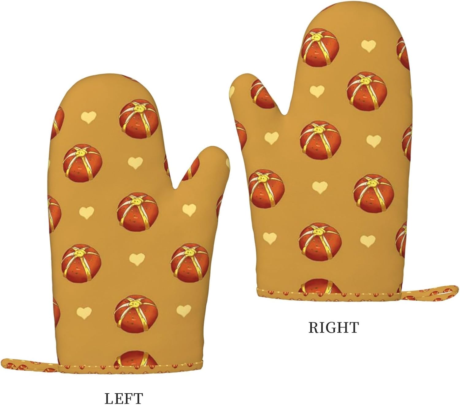 Customized Kitchen Gloves - Unique Design Oven Mitts, Heat Resistant BBQ & Grilling Accessories, Perfect for Home and Outdoor Cooking Festive Gift Grid image 2
