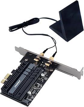 FENVI WiFi 6 AX200 PCIe Card, 3000Mbps, Ultra Low Latency, Win10/11