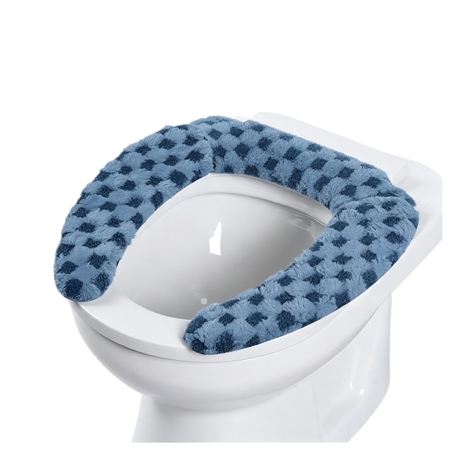 Bisxhvqjzkc Blue Self-Adhesive Warm Toilet Pad