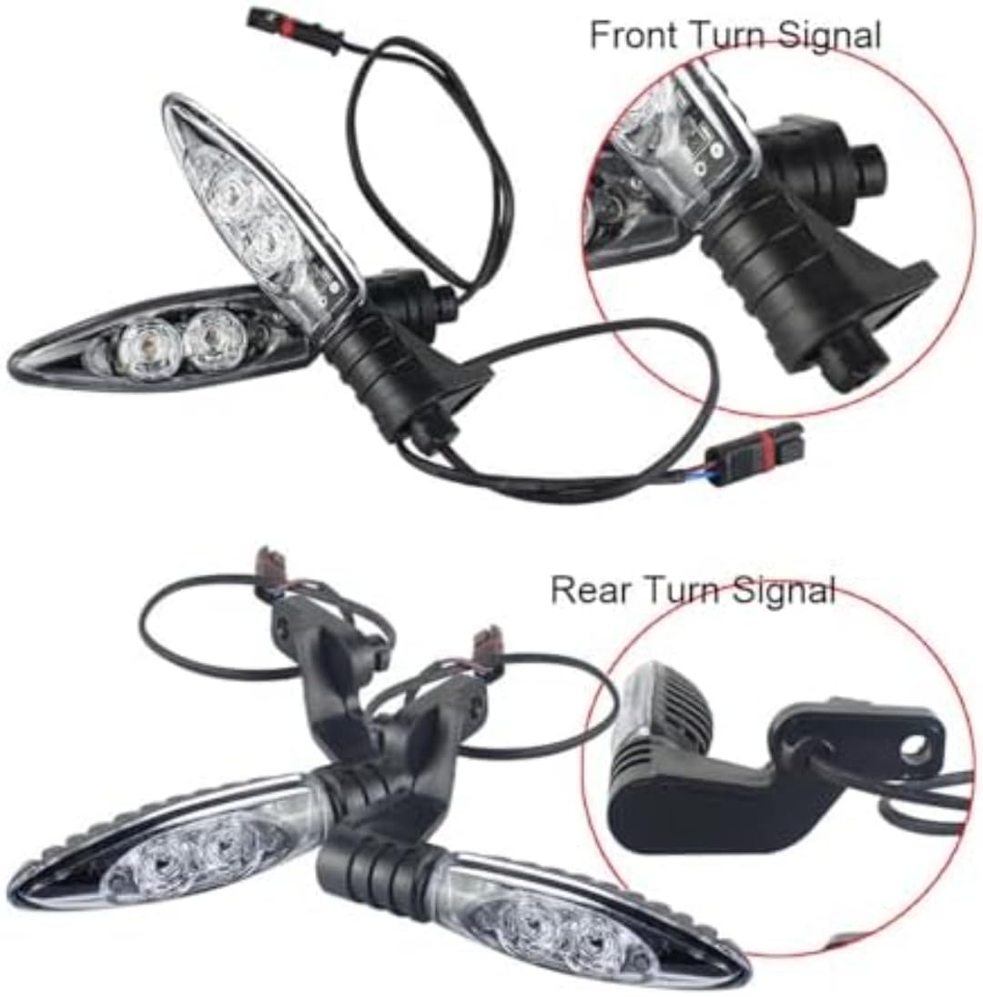 Generic Mini uniwersalne wskaźniki Dla BMW R nineT 2014-2016 Motocyklowe kierunkowskazy LED przednie lub tylne