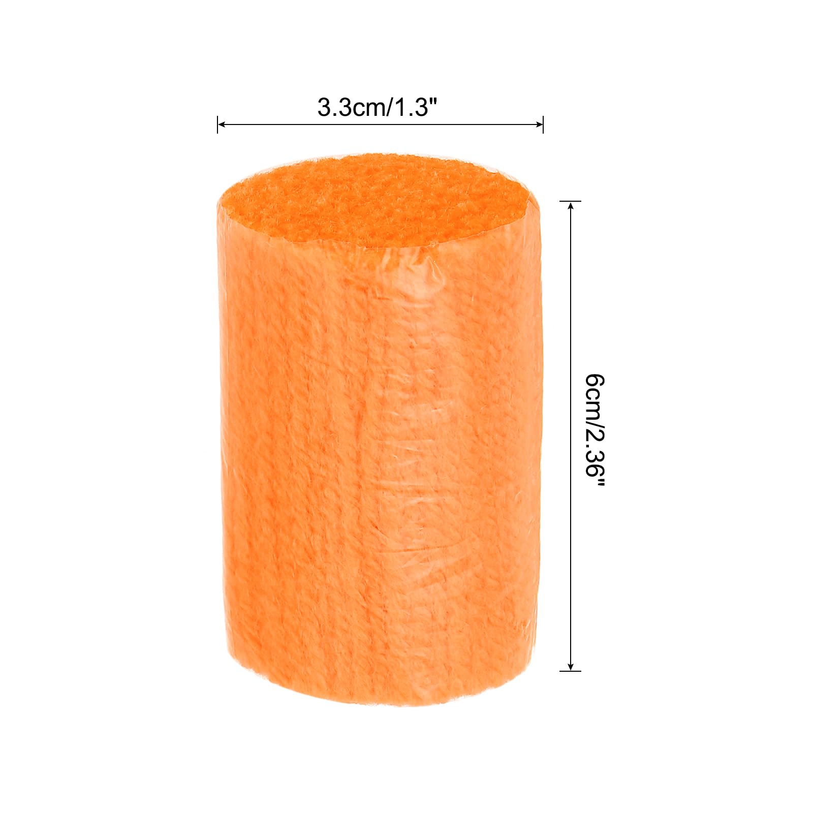 PATIKIL 10 Rolls Latch Hook Yarn Kit - Precut Rugs Yarn for Crochet Bundles Tapestry DIY Craft - Adults Beginners Rug Making - Orange - Image 2