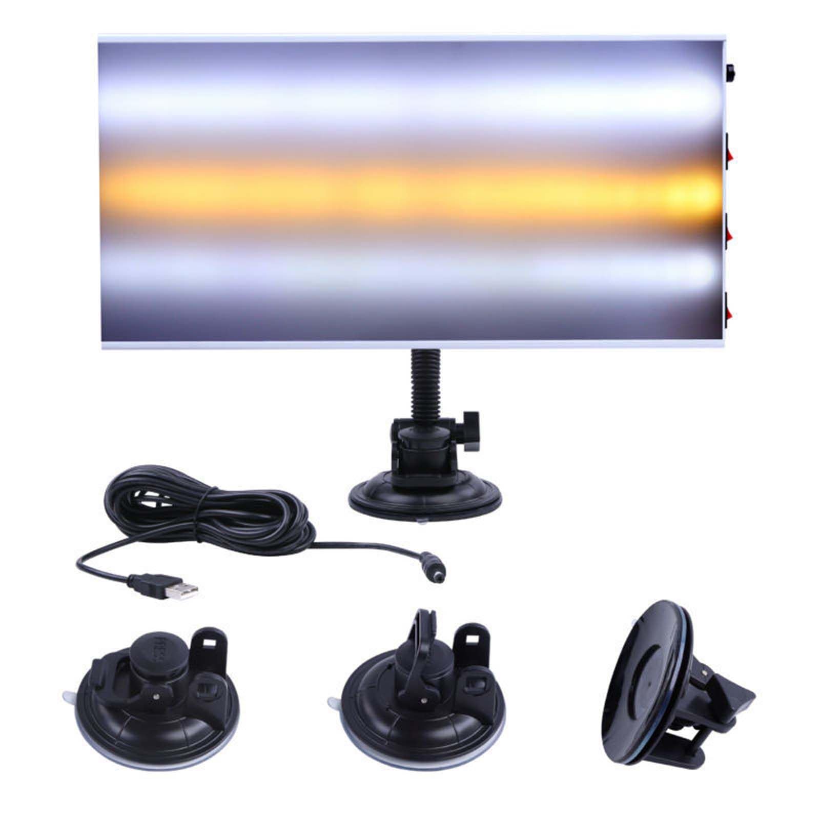 Lampe de Débosselage de Voiture Sans Fil Portable, Outils de Réparation de Carrosserie, Pdr-Light Pour la Réparation Des Bosses Sans Peinture, Réflecteur Concave Avec Lumière Led, Support Réglable