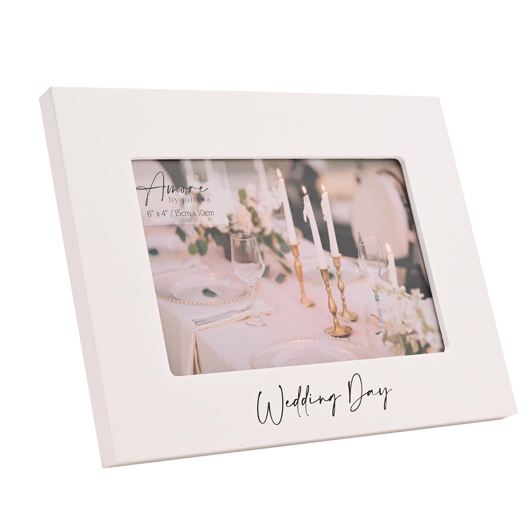 Amore Photo Frame 6"" X 4"" - Wedding Day Photo Frames