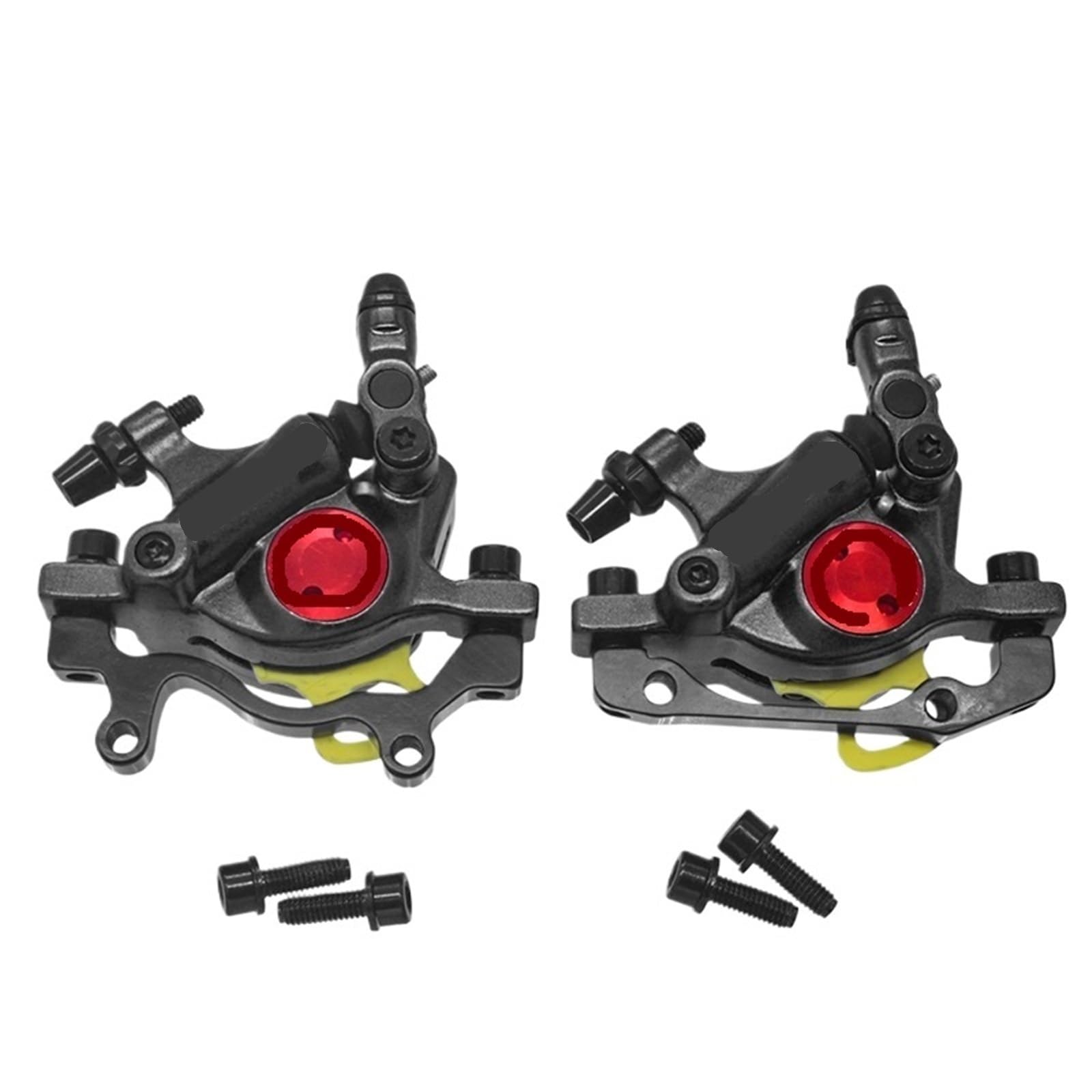 Genérico Pinzas De Disco Hidráulicas MTB, Frenos Hidráulicos De Rotor Delanteros Y Traseros G3 De 160/180mm For Bicicleta