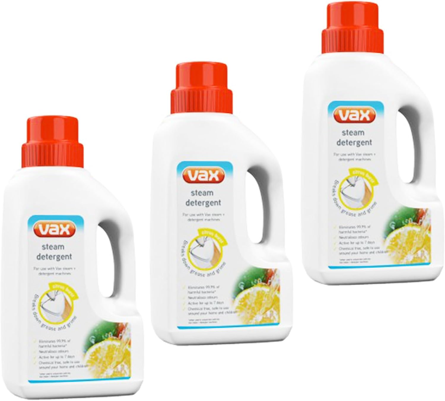 3 x Vax Steam Detergent 500ml 1913162700 (Genuine) Amazon.co.uk