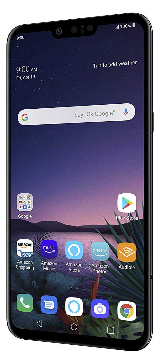 LG G8 Thinq Smartphone desbloqueado - 128 GB - Aurora Black (garantía de EE.UU.) - Verizon, AT&T, T-Mobile, Sprint, Boost, Cricket, Metro