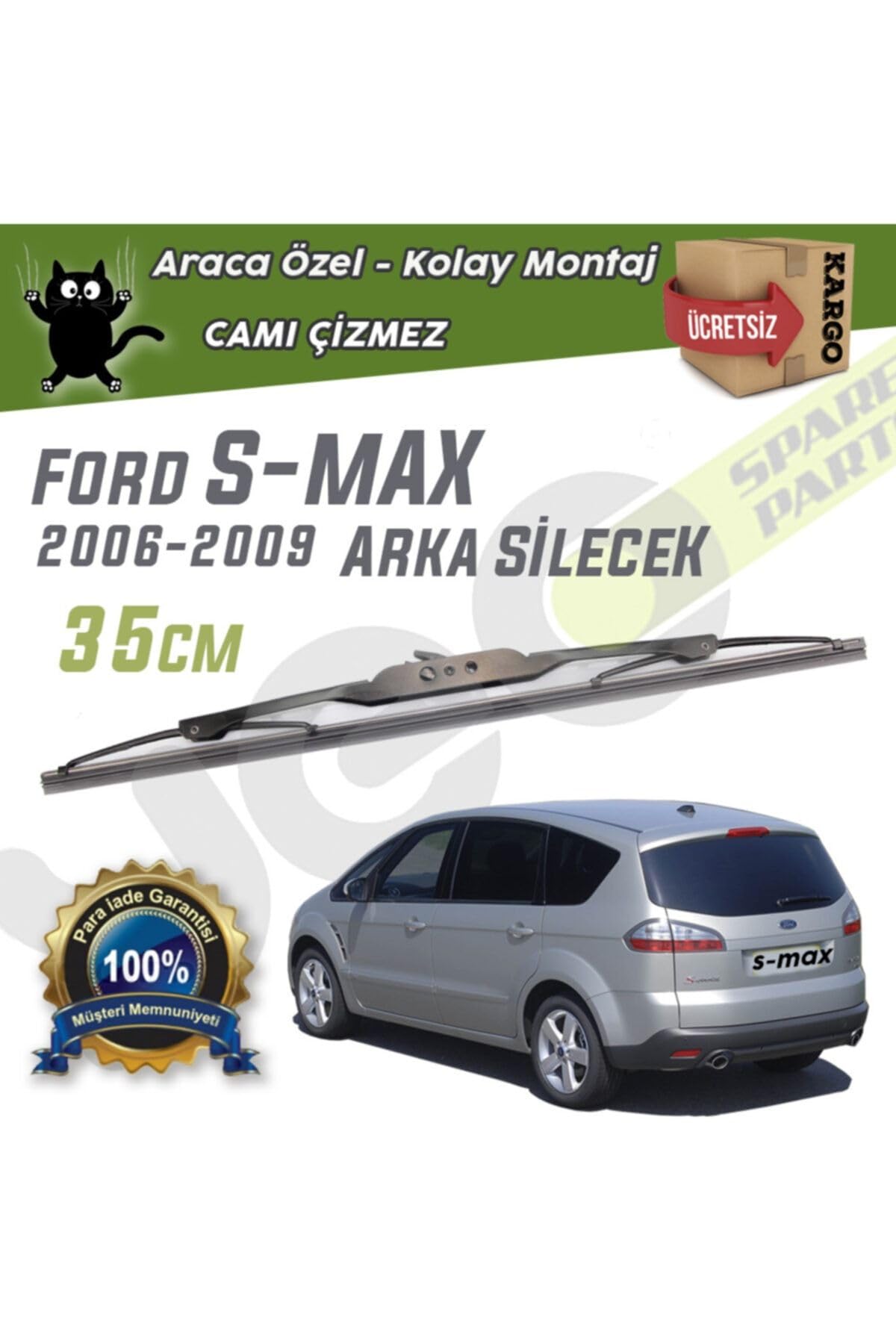 Yeo Ford S-Max Arka Silecek 2006-2009