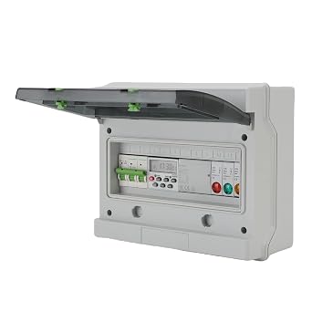 Wall Timer Switch, 7 Day 16 On Off Programmable Digital Time Switch for Street Light Irrigation System, IP65 Rating Outdoor, IP50 Housing Cover