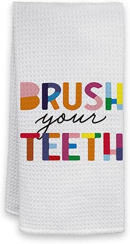 Miniatura 6 de HIWX Toallas de mano para niños, toallas de mano para baño, decoración de baño infantil, toallas de mano coloridas bohemias para baño y cocina, 16 x