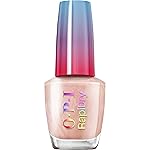 OPI RapiDry All Touchy Feely | Semi-sheer Soft Peach Pearl Quick Dry Nail Polish | Vegan, Smudge Proof, Fast Drying