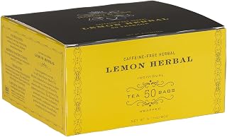 Harney & Sons Herbal Tea, Lemon, 50 Tea Bags