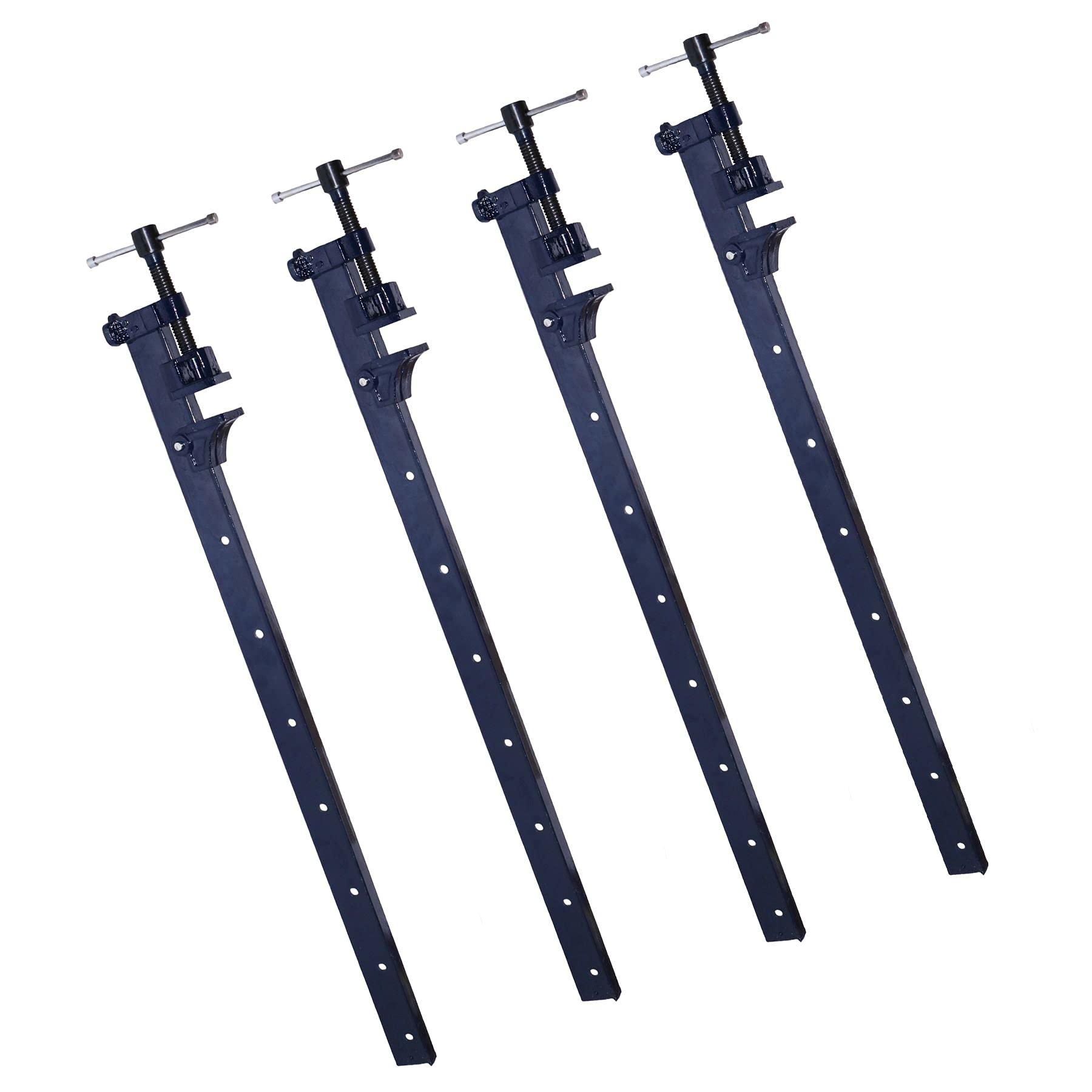 Ab Tools Cast Iron 36” (900Mm) T-Bar Sash Clamp Grip Work Holder Vice Slide Cramp 4Pc