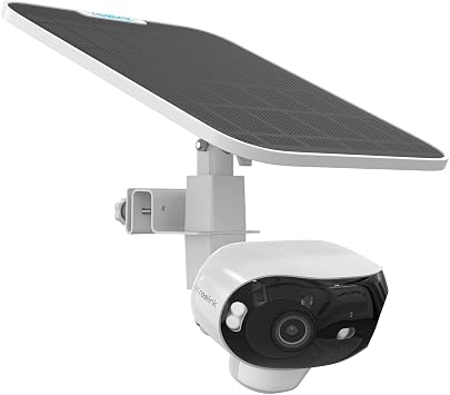 2-in-1 Gutter Bracket Mount for Reolink Argus 4 Pro Security Cameras and Solar Panels