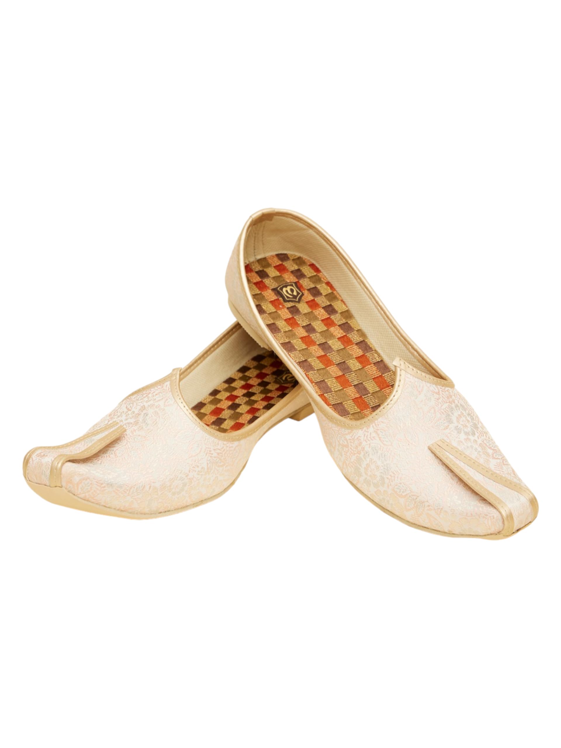 Manyavar Gajaree Self Textured Juti | Mens Ethnic Jutti | Juttis and Mojaris Pink (B0CVX1K9G9) Amazon Price History, Amazon Price Tracker