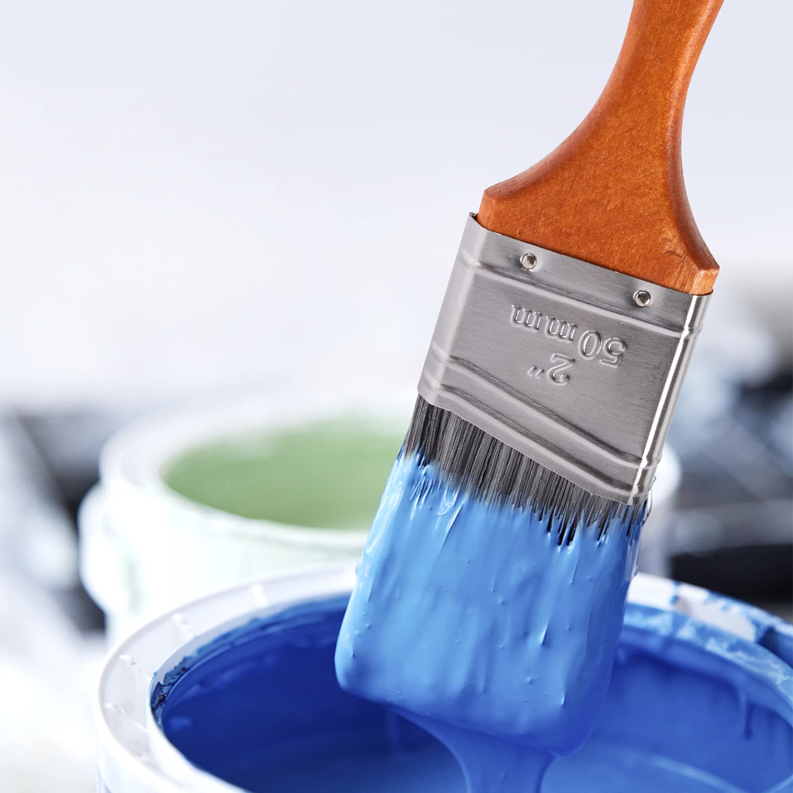 Pintura Madera Pincel De Madera Italiano Ideal Para Pintar