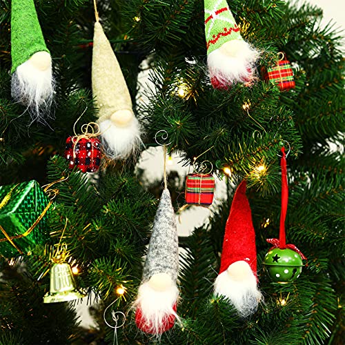 Hotop 320 Pieces Christmas Ornament S Hooks Christmas Tree Ornament Hangers Christmas Tree Metal Wire Hangers With Mini Storage Container Xmas Metal Hooks Ornament Hooks For Hanging Decorations #TOP6