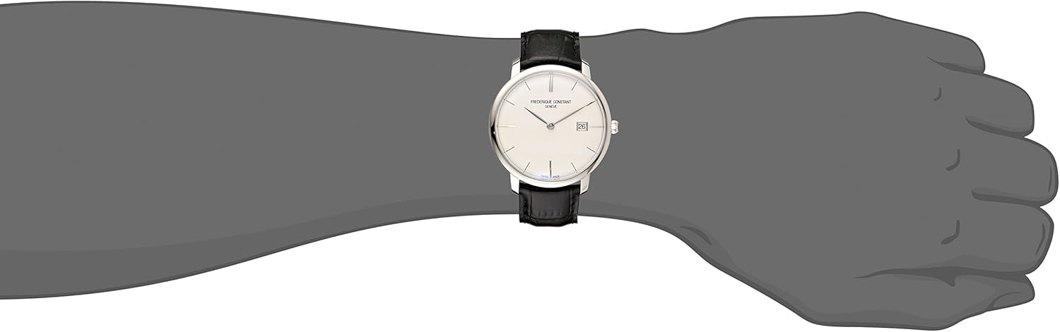 Vista 2 de Frederique Constant FC306S4S6 Slim Line Slim Line - Reloj automático para hombre con esfera plateada