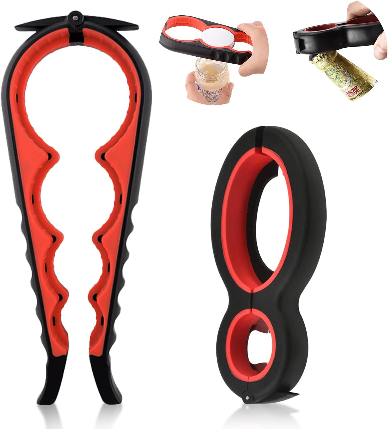 Jar Opener for Seniors with Arthritis – 5-in-1 & 6-in-1 Easy Twist Bottle Opener for Weak Hands & Elderly, Non-Slip Manual Can Opener for Jars/Bottle, Ideal Gift for Elderly Parents Jar Opener for Seniors with Arthritis – 5-in-1 & 6-in-1 Easy Twist Bottle Opener for Weak Hands & Elderly, Non-Slip Manual Can Opener for Jars/Bottle, Ideal Gift for Elderly Parents