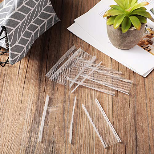 3000 Pieces Tagging Gun Fasteners For Clothing Standard Label Gun Price Tagging Barbs Plastic Garment Tag Gun Refills (Clear,2 Inch) #TOP6